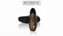 Premium Men's Tan Leather Formal Slip-on Shoes - Handcrafted Office Wear Loafers 8203