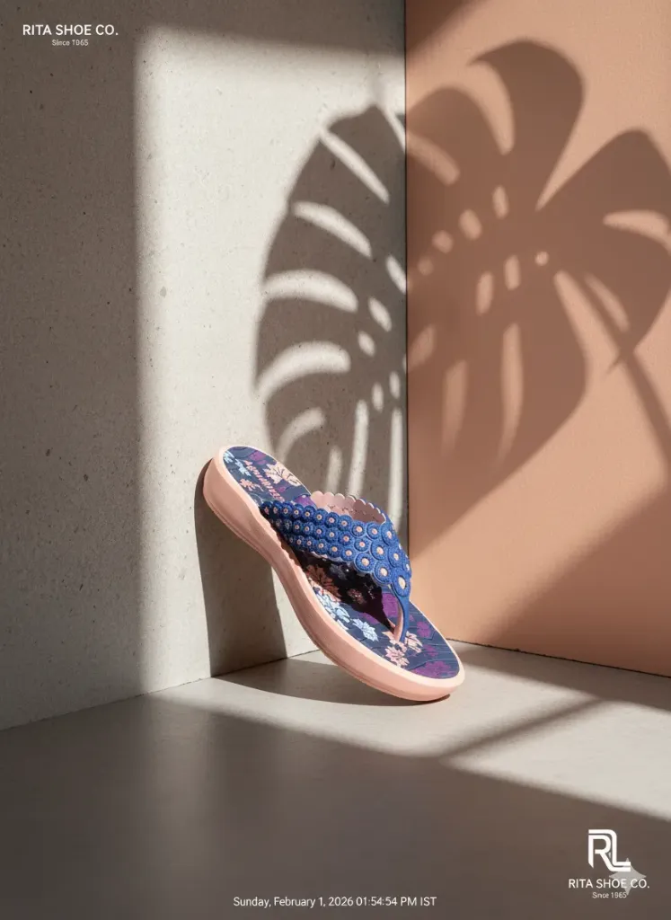 Women's Navy Blue & Pink Comfort EVA Slippers - Ultra-Soft Lightweight Daily Wear Cloud Slides 482